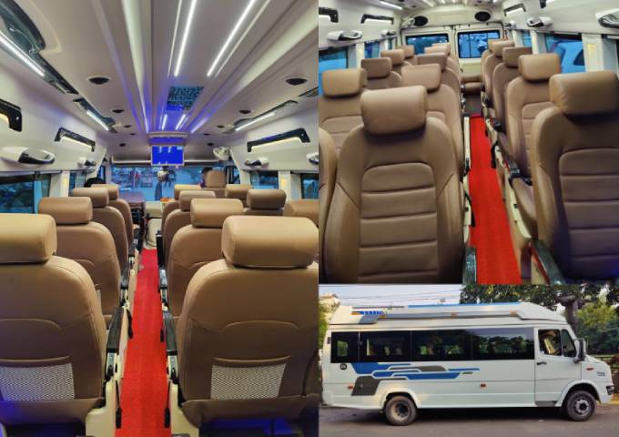 Maharaja Super Luxury - Tempo Traveller 18+1 Seater