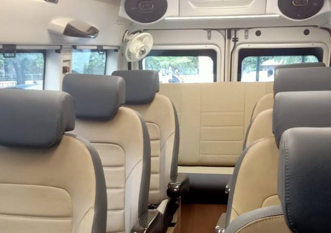 Royal Comfort and Super Luxury - Tempo Traveller 9+1 Seater